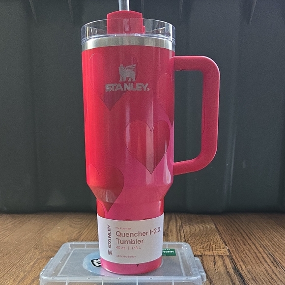 Stanley Other - Stanley Pink Heart Quencher Tumbler